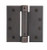 Emtek 95014US26 Polished Chrome 4" Square Corner Spring Hinge