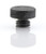 Emtek 97224US19 Flat Black 4" Residential Duty Button Tip Set (4 per set)