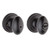 Kwikset 730L-514 Iron Black Laurel Privacy Knob