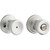 Kwikset 730A-26D Satin Chrome Abbey Privacy Knob