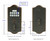 Emtek E401211XXXMB Medium Bronze Electronic Sandcast Dummy Keypad Style Entryset with With Your Choice of Handle
