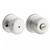 Kwikset 730H-26D Satin Chrome Hancock Privacy Knob