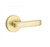 Emtek GV-US4-PASS Satin Brass Geneva Passage Lever with Your Choice of Rosette