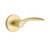 Emtek MC-US4-PRIV Satin Brass Mercury Privacy Lever with Your Choice of Rosette