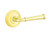 Emtek ME-US3-PRIV Lifetime Brass Merrimack Privacy Lever with Your Choice of Rosette