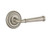 Emtek ME-US15A-PRIV Pewter Merrimack Privacy Lever with Your Choice of Rosette