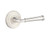 Emtek ME-US15-PASS Satin Nickel Merrimack Passage Lever with Your Choice of Rosette