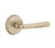 Emtek MT-TWB-PASS Tumbled White Bronze Montrose Passage Lever with Your Choice of Rosette