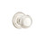 Emtek NW-US14-PASS Polished Nickel Norwich Passage Knob with Your Choice of Rosette