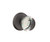 Emtek PC-FB-PRIV Flat Black Providence Glass Privacy Knob with Your Choice of Rosette