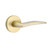 Emtek POS-US4-PASS Satin Brass Poseidon Passage Lever with Your Choice of Rosette