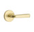 Emtek SIO-US4-PASS Satin Brass Sion Passage Lever with Your Choice of Rosette