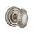 Emtek V-US15A-PASS Pewter Victoria Passage Knob with Your Choice of Rosette