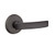 Emtek YM-FB-PRIV Flat Black Yuma Privacy Lever with Your Choice of Rosette