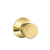 Schlage F10BEL605 Bright Brass Passage Bell Style Knob