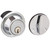 Falcon D141P-625 Polished Chrome Single Cylinder x Turn Deadbolt