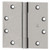 Hager AB70041226 Polished Chrome 4-1/2" Full Mortise Standard Weight Concealed Anti Friction Bearing