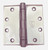 Hager BB1191432D Satin Stainless Steel 4" Full Mortise Standard Weight Ball Bearing Hinge