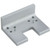 Ives Commercial MB1F28 Mounting Bracket Stop Widths 1-1/2" to 2-1/4" Aluminum Finish