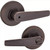 Kwikset 300DL-11P Venetian Bronze Privacy Delta Lever