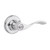 Kwikset 405BL-26 Polished Chrome Keyed Entry Balboa Lever