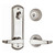 Kwikset 508KNL-15 Satin Nickel Single Point Interconnected Handleset with Kingston Lever