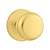 Kwikset 720J-US3 Bright Brass Juno Passage Knob