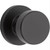 Kwikset 720PSKRDT-514 Iron Black Pismo Passage Knob with Round Rose