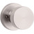 Kwikset 720PSKRDT-15 Satin Nickel Pismo Passage Knob with Round Rose