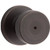 Kwikset 730PSKRDT-11P Venetian Bronze Pismo Privacy Knob with Round Rose