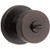 Kwikset 730PSKRDT-11P Venetian Bronze Pismo Privacy Knob with Round Rose