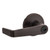 Kwikset 756KNL-11P Venetian Bronze Keyed Entry Kingston Lever