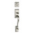 Kwikset 800HE/966DNL-15 Satin Nickel Hawthorne Single Cylinder Handleset with Dorian Lever
