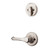 Kwikset 800HE/966DNL-15 Satin Nickel Hawthorne Single Cylinder Handleset with Dorian Lever