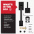 Kwikset 815SCEXHFLSQT-514 Passage San Clemente Handleset with Halifax Lever with Square Rose Interior Trim No Deadbolt with 6AL Latch and RCS Strike Matte Black Finish