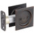 Kwikset 334SQT-11P Venetian Bronze Contemporary Passage Pocket Door Lock