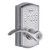 Kwikset 955PML-26D Satin Chrome Pembroke Electronic Smartcode Lever