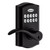 Kwikset 955PML-514 Iron Black Pembroke Electronic Smartcode Lever