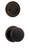 Kwikset 802HE/968H-11P Venetian Bronze Hawthorne Dummy Handleset with Hancock Knob