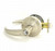 Schlage ND60PD-OME-619 Satin Nickel Vestibule Lock Omega Lever