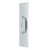 Deltana PPH55U26 Polished Chrome 3-1/2" x 15" Push Plate with Handle