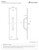 Deltana PPH55U15 Satin Nickel 3-1/2" x 15" Push Plate with Handle