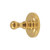Deltana R2009-CR003 Lifetime Polished Brass Single Robe Hook