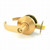 Schlage AL80PD-NEP-612 Satin Bronze Storeroom Lock Neptune Handle