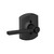 Schlage F40LAT622GRW Matte Black Privacy Latitude Style Lever with Greenwich Rose