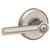 Schlage F40BRW619GSN Satin Nickel Privacy Broadway Style Lever with Greyson Rose