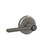 Schlage F40LAT619GSN Satin Nickel Privacy Latitude Style Lever with Greyson Rose