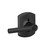 Schlage F51ABRW622GRW Matte Black Keyed Entry Broadway Style Lever with Greenwich Rose