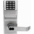Alarm Lock DL2700WPIC-US3 Polished Brass Weather Proof Trilogy Electronic Digital Lever Lock Interchangeable Core