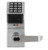 Alarm Lock PDL3000IC-US3 Polished Brass Trilogy Electronic Digital Proximity Lever Lock Interchangeable Core